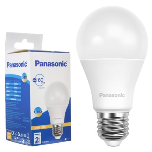 PANASONİC E27 BEYAZ LED LAMBA 8,5W 860LM 6500K